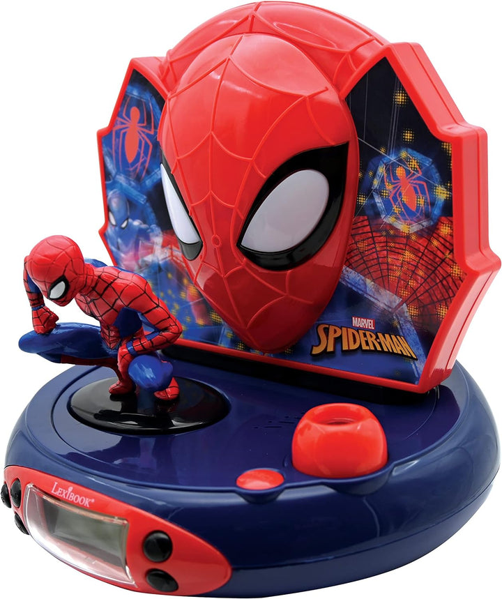 Spider-Man Radiowecker mit Projektion RP500SP, Spider-Man