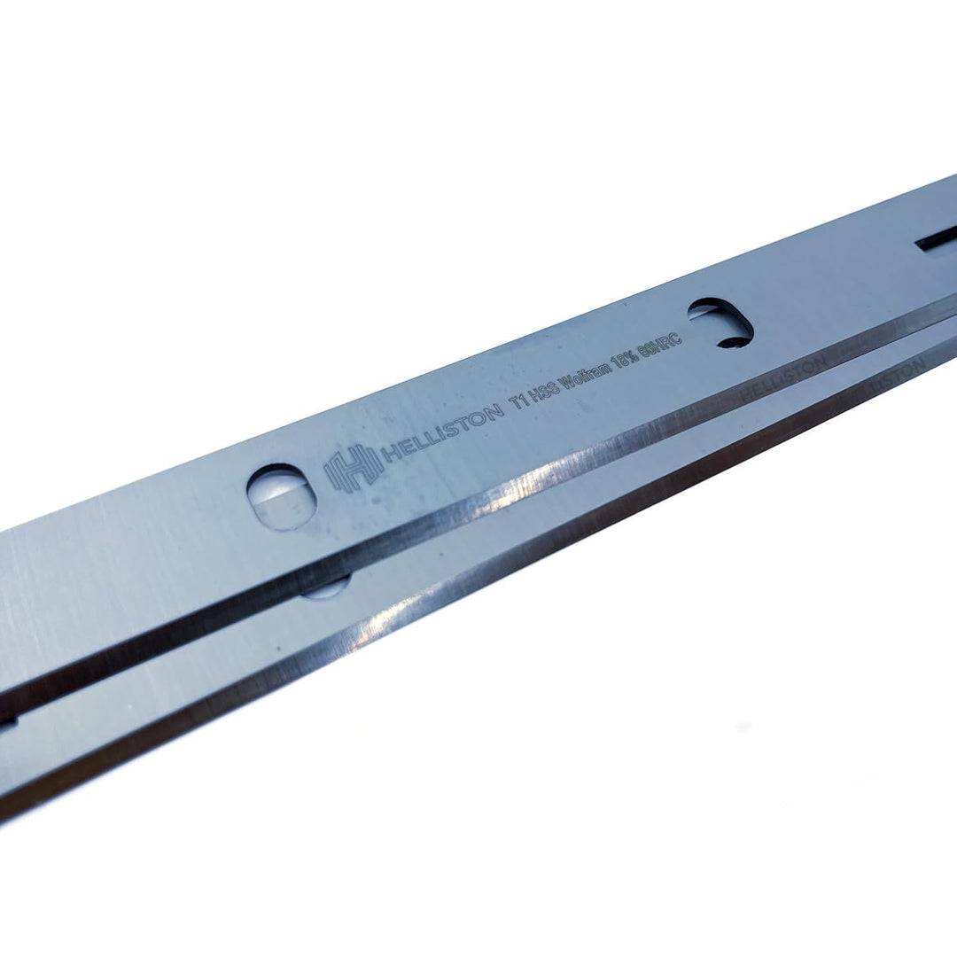 T1 W18% Hobelmesser für Parkside PADM A1 1250W, HSS Wolfram 18%, 210x22x1,8mm (1 Satz = 2 Hobelmesse