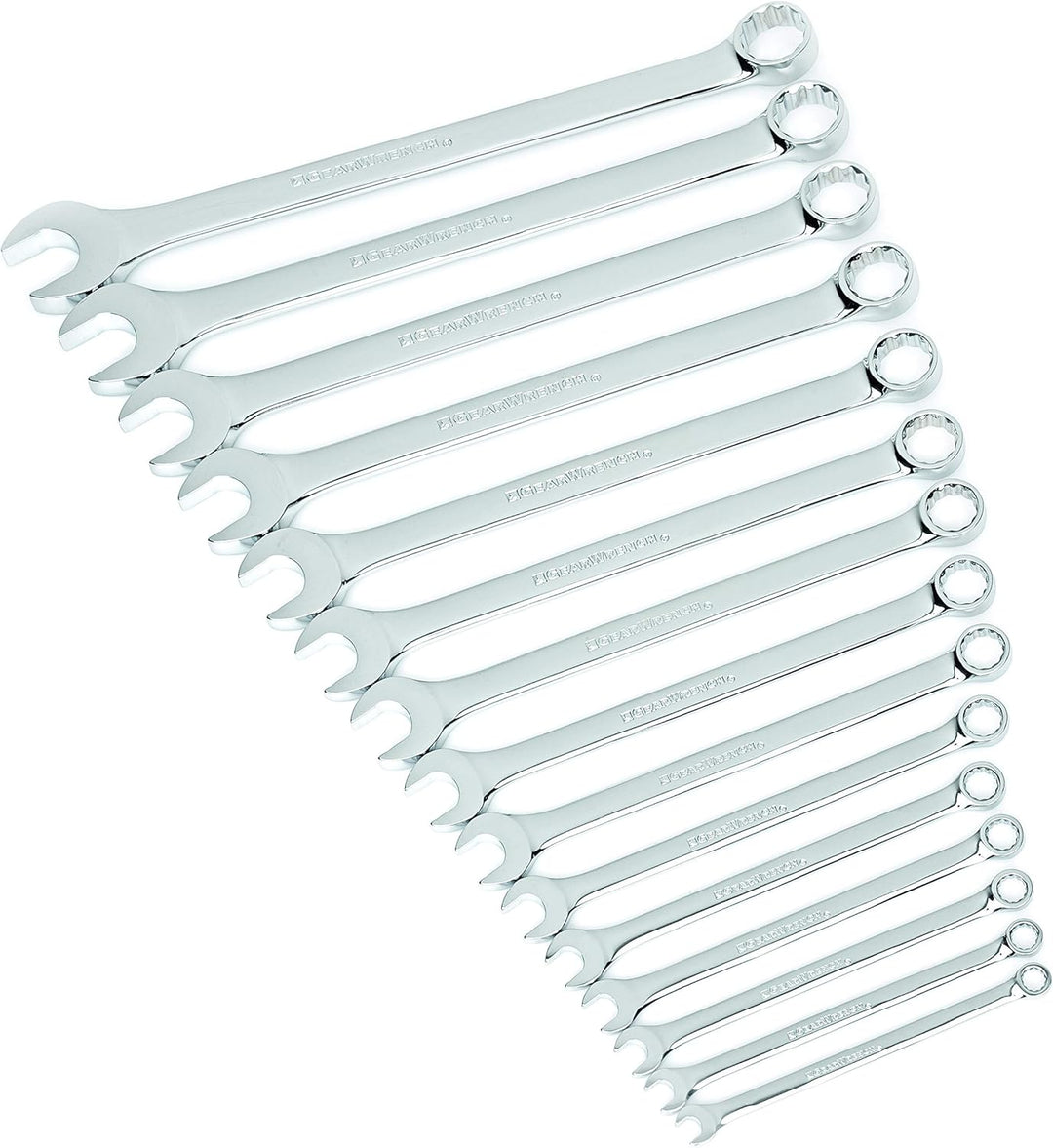 GEARWRENCH 15 Stück 12 Pt. Langmuster-Ringmaulschlüssel-Set, SAE - 81901 SAE 15 Stück mit Schraubens