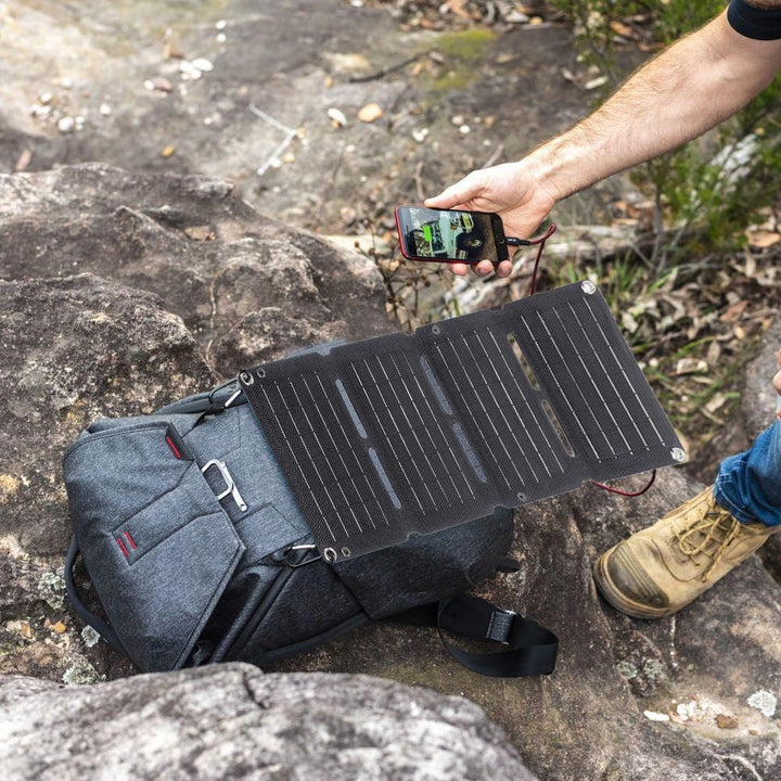 40W Faltbares Solarpanel 5V USB Tragbares Ladegerät für Telefone Pad | über 23% Effizienz Notfall-La