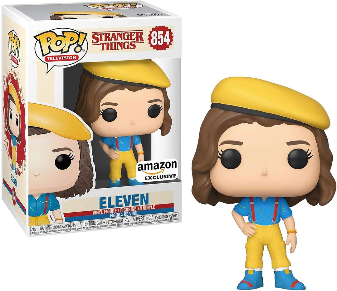 Funko POP! Stranger Things Eleven in Blue/Yellow Outfit (854) Vinyl Figure