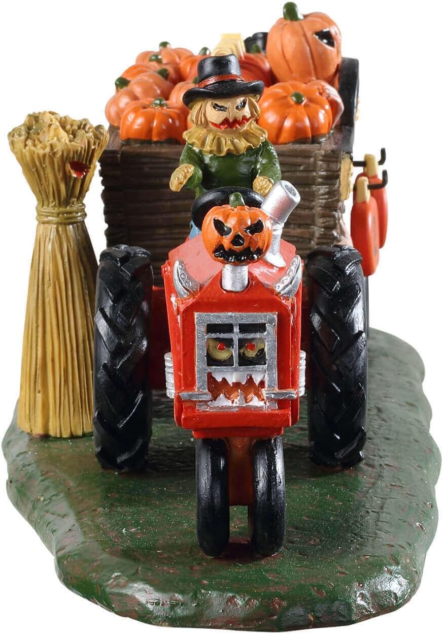 LEMAX - Pumpkin Haul Countdown 93414 Halloween Spookytown Traktor