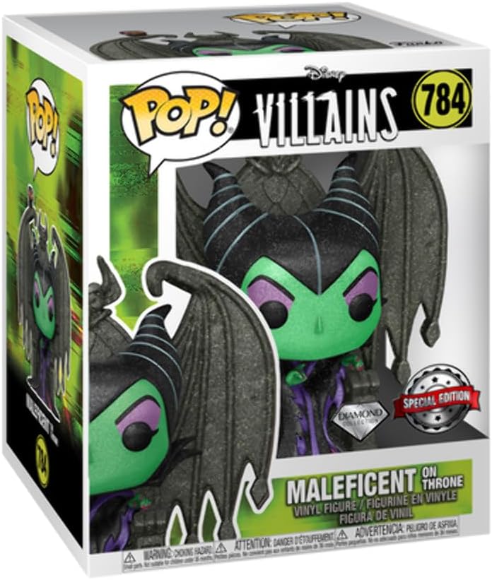 FUNKO POP! Disney Villians Maleficent # 784 - Special Edition Diamond
