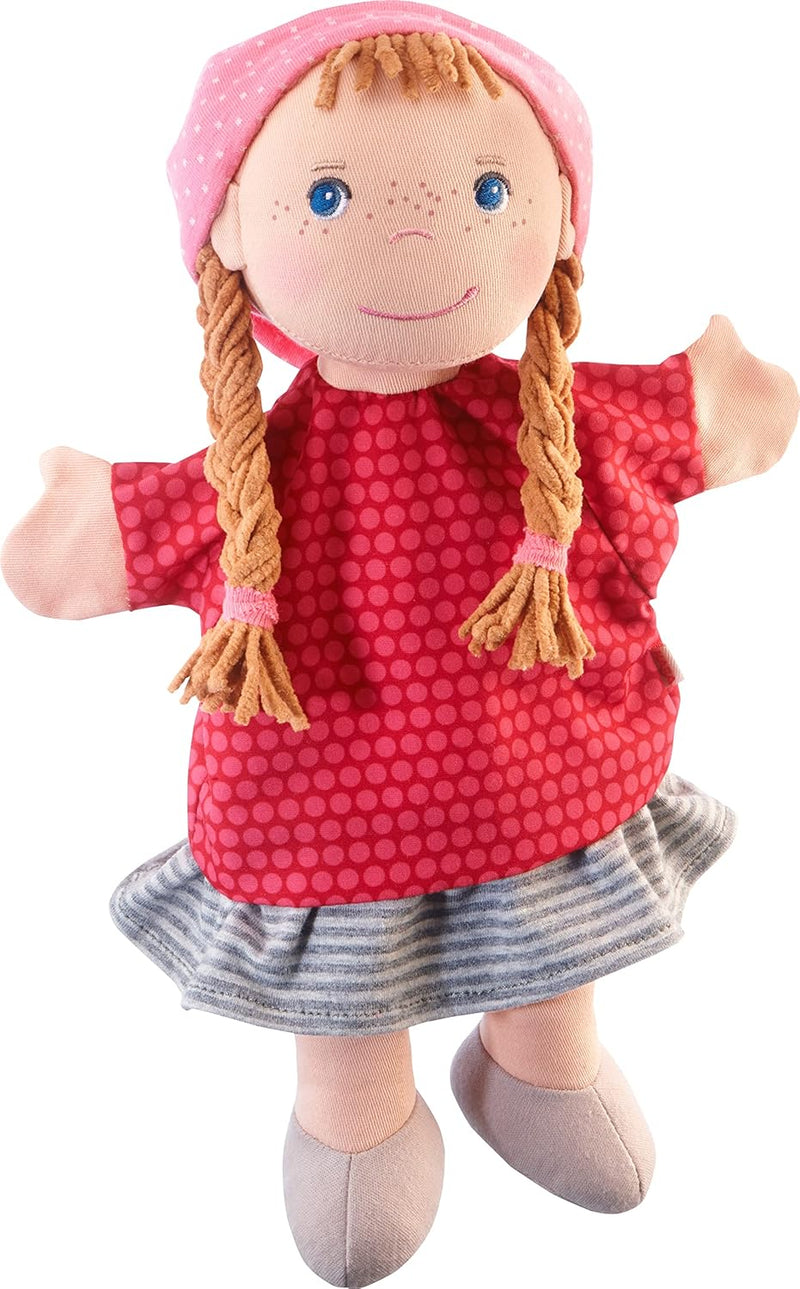 HABA 306245 - Handpuppe Gretelchen, Handpuppe ab 1,5 Jahren