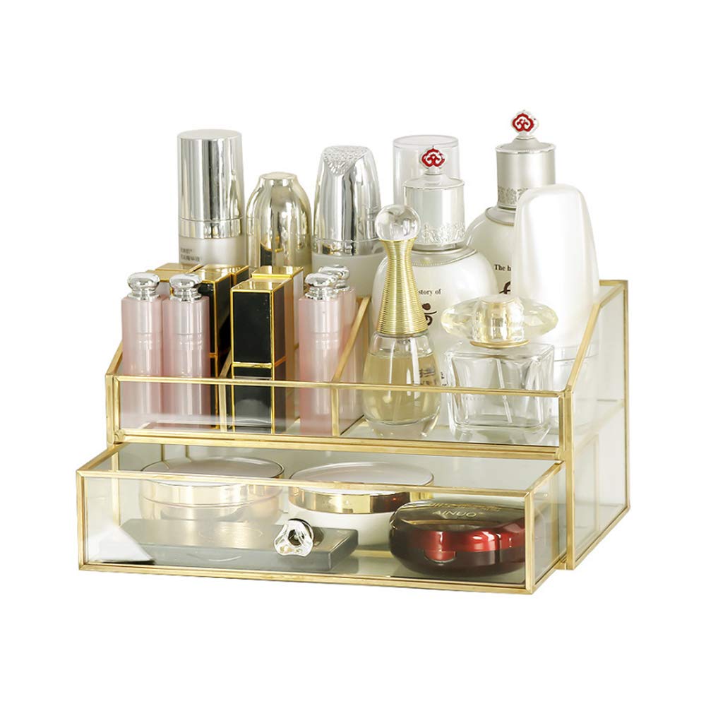 YUEHUA Kosmetikorganiser,Beauty Organizer, Make Up Kosmetik Organizer, Schmink Aufbewahrung Kosmetik