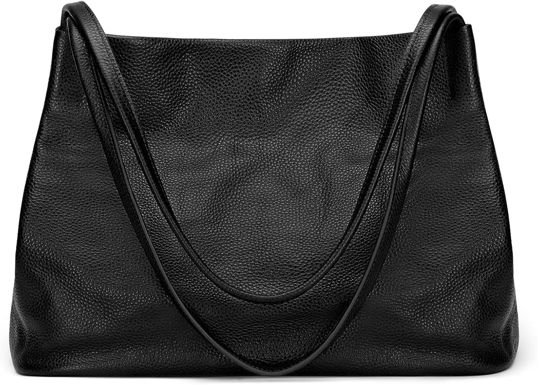 Kattee Damen Tragetaschen aus weichem Echtleder lässige Schulter Hobo Geldbörsen und Handtaschen mit