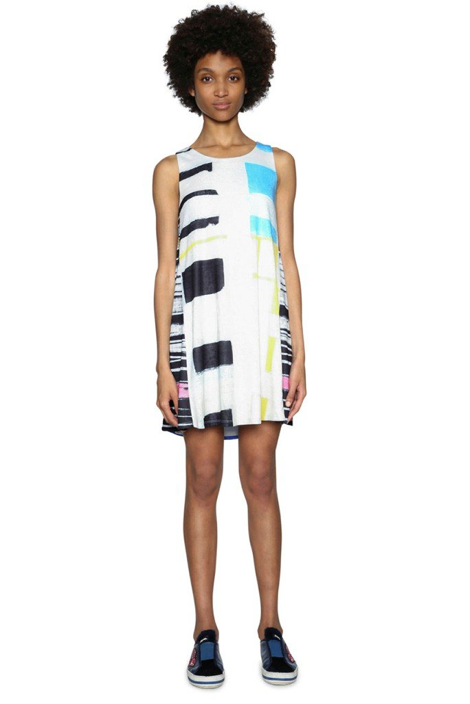Desigual Kleid, Mehrfarbig