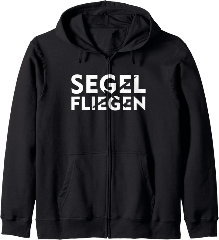 Segelflugzeug Segelflieger Segelfliegen Kapuzenjacke
