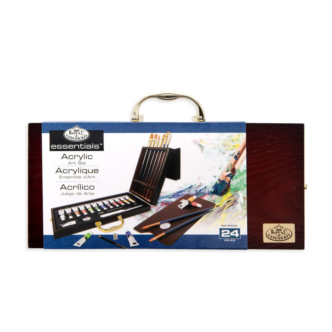 Royal Langnickel & Langnickel RSET-ACR2020 - Artist Premier Acrylfarben Malset Acrylic Set (24 Piece