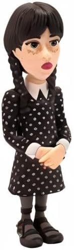 MINIX Collectible Figurines, Wednesday - Wednesday Addams, 12 cm Sammelfigur, Ab 17+ Jahren, Deutsch