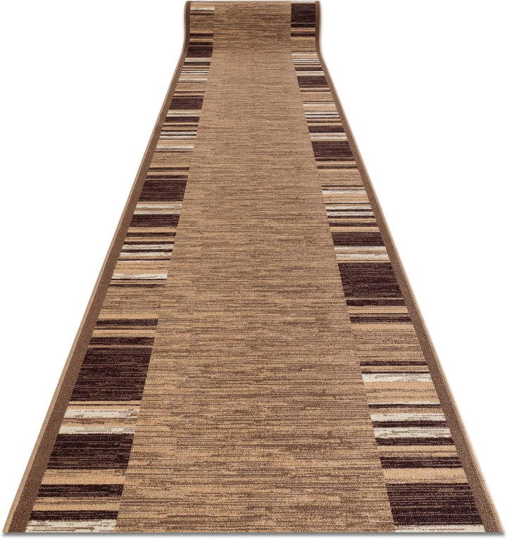 Modernen Preiswert Antirutsch Läufer Adagio beige, Anti Rutsch Teppich rutschfest Brücke Meterware R