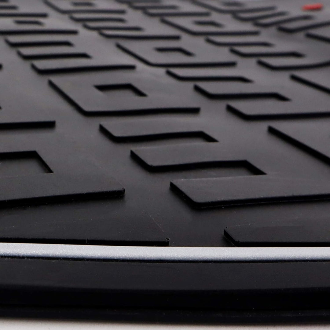 MoMo cm009bg Teppich PVC, schwarz/grau, Norme