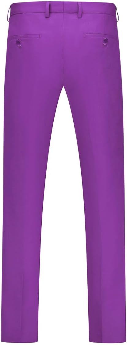 YOUTHUP Anzug Herren 2 Teilig Slim Fit Herrenanzug Business Hochzeit Modern Anzüge Sakko Anzughose,