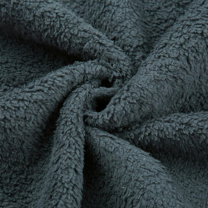 KUDORO Strickjacke Herren Cardigan Lang Trachtenjacke Kapuze mit Kapuze Gestrickt Pullover Hoodie Wi