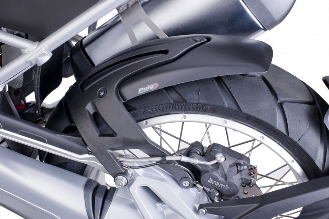 Puig 6352J Rear Fender with Support for R1200 GS 13'-17' Schwarz, Schwarz