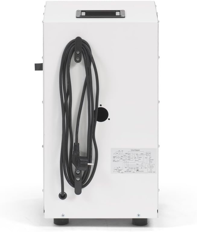TROTEC TTK 75 ECO Luftentfeuchter Bautrockner Luftentfeuchter – 21 l/Tag | Raumgrösse bis 45 m²/110