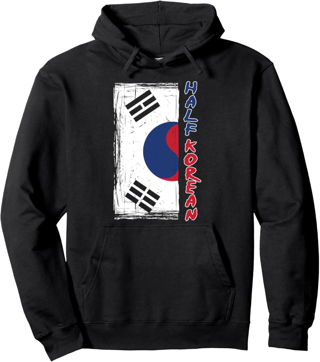 Halb Koreanisch und Deutsch - Koreanische Flagge - Korea Pullover Hoodie