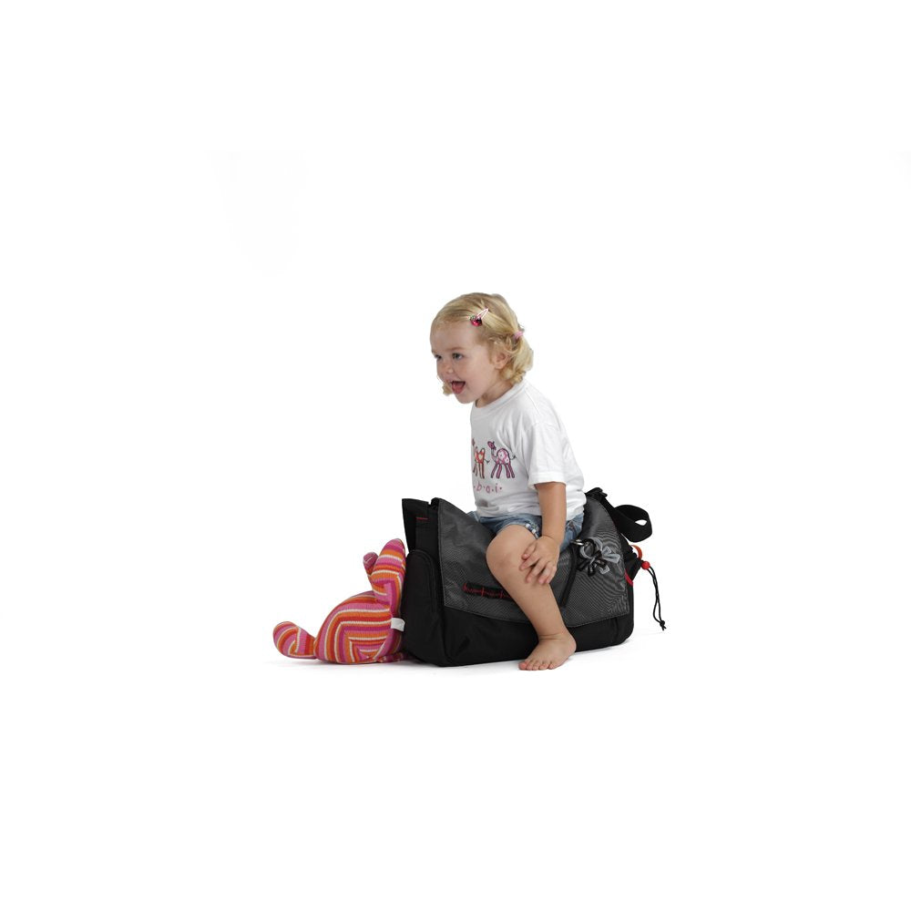 Okiedog Wickeltasche nine2five Samurai - grau/schwarz