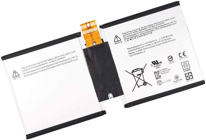 XITAIAN 3.78V 27.5Wh 7270mAh G3HTA003H G3HTA004H G3HTA007H Ersatz Akku für Microsoft Surface 3 1645