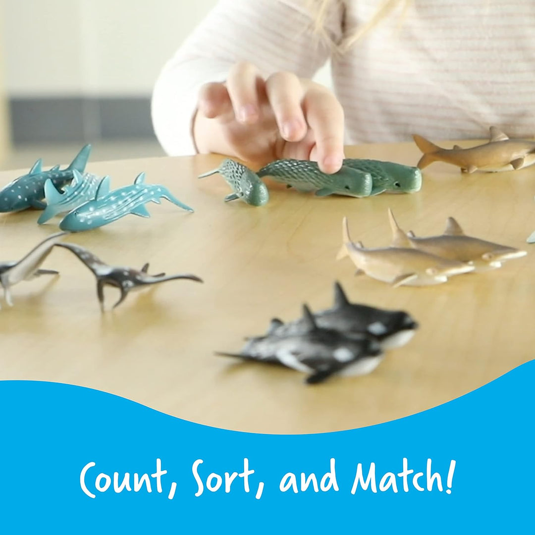Learning Resources Meeres-Spielfiguren (Set mit 50 Stück)