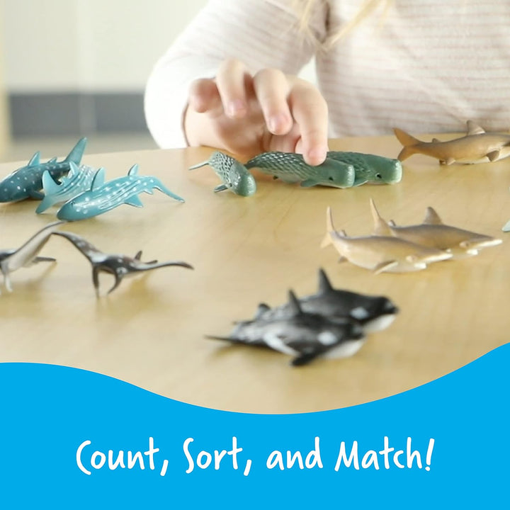 Learning Resources Meeres-Spielfiguren (Set mit 50 Stück)