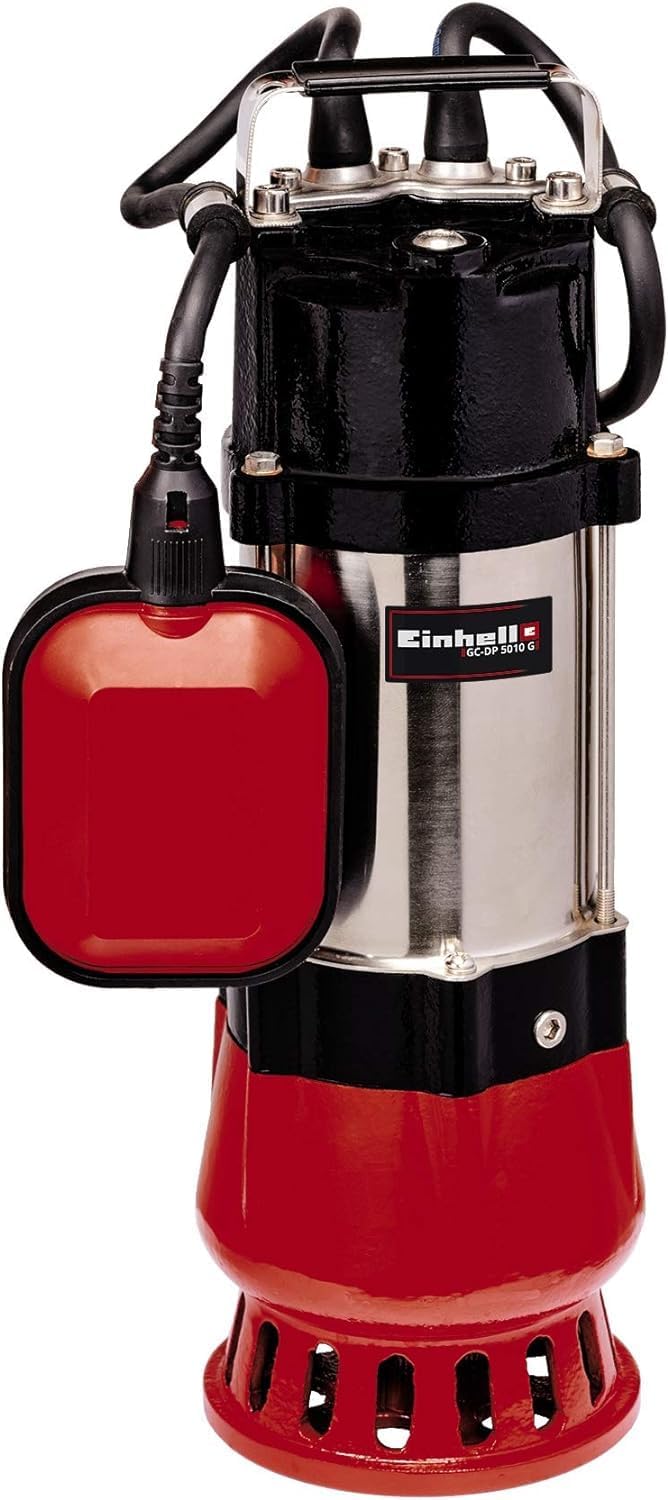 Einhell Schmutzwasserpumpe GC-DP 5010 G (500 Watt, 12.000 ltr./Std, max. Förderhöhe 8 m, Anschluss 4