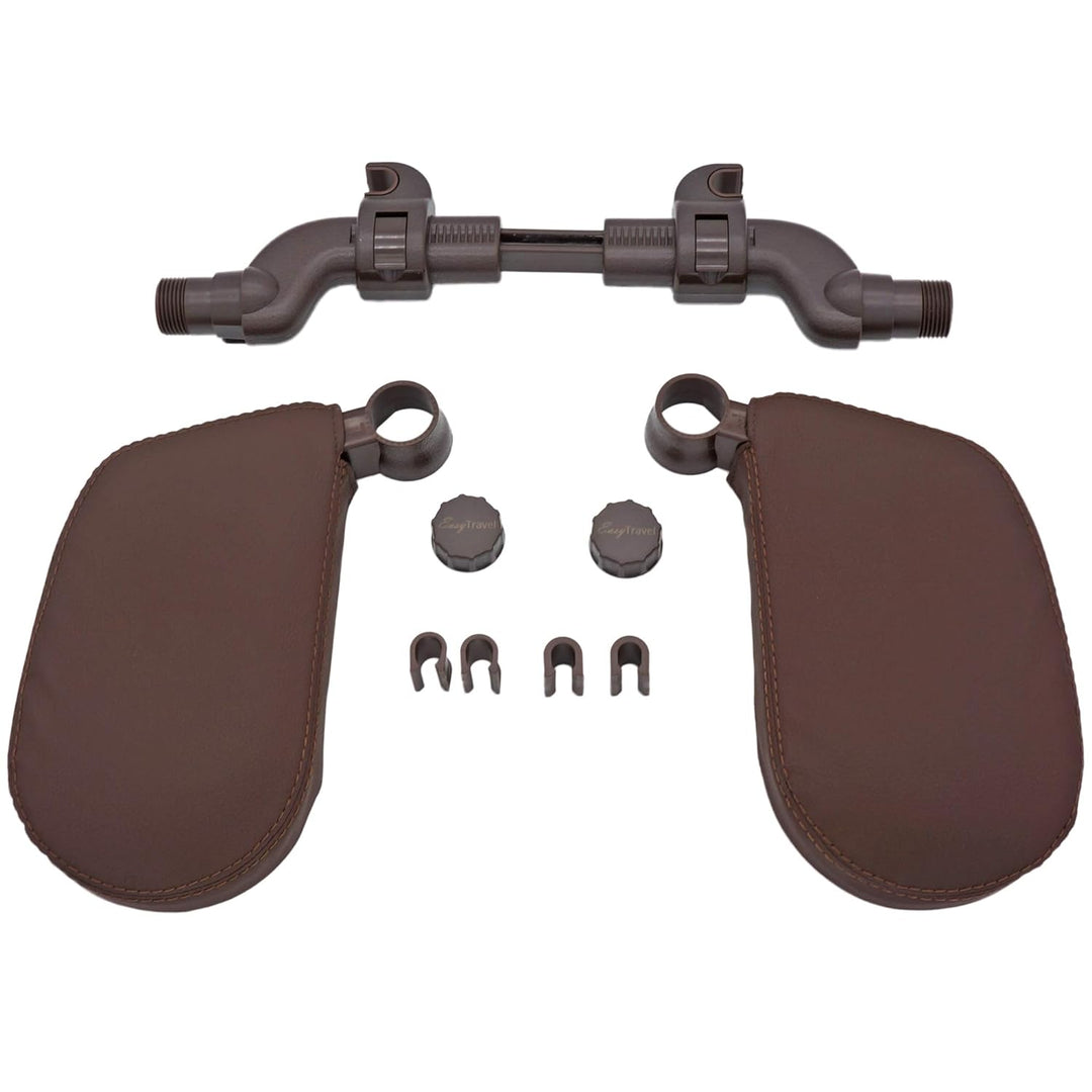 Easy Travel ergonomisches Auto Reisekopfkissen - Zubehör Kopfhalterung/ Nackenkissen/ Nackenstütze z