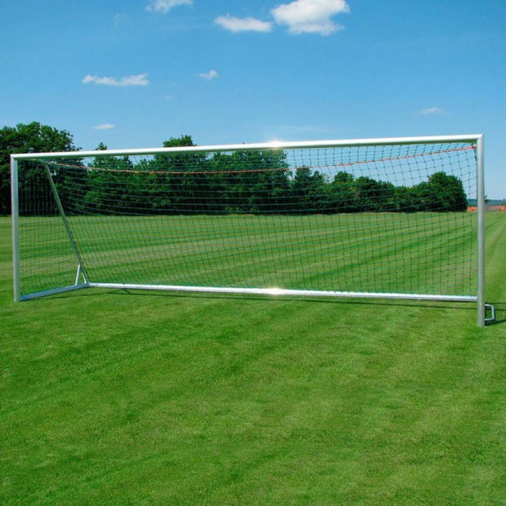 Fussball Tornetz Fussballtornetz 7,50 m x 2,50 m Tiefe Oben 0,80 unten 1,50 m Fussballnetz zweifarbi