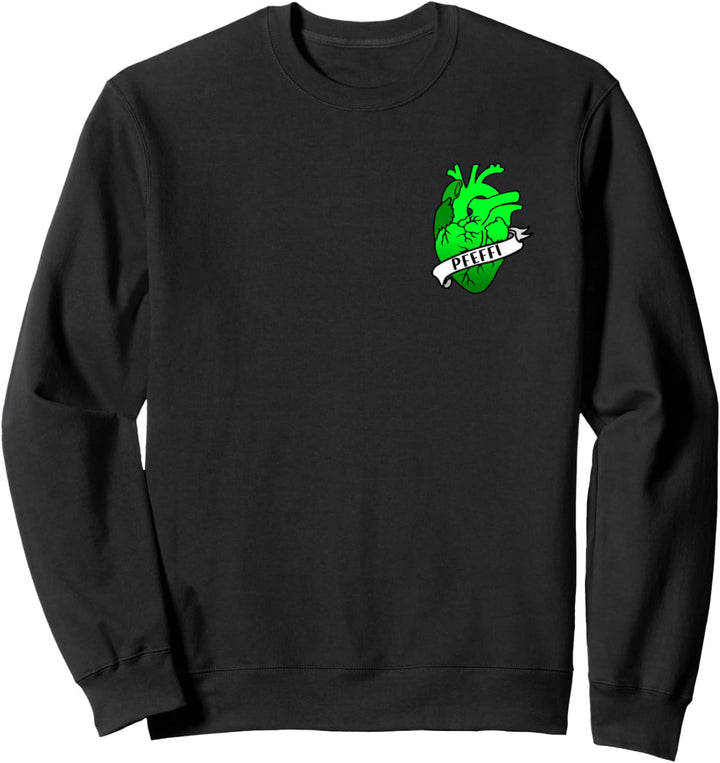 Pfeffi dafür schlägt mein grünes Herz Lieblingsgetränk hype Sweatshirt
