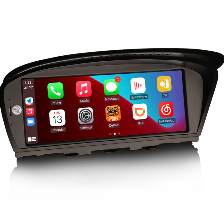 Erisin 8-Kern 8.8 Zoll Android 14 Autoradio GPS-Navi für BMW 3er 5er 6er E90 E91 E92 E93 E60 E61 E63