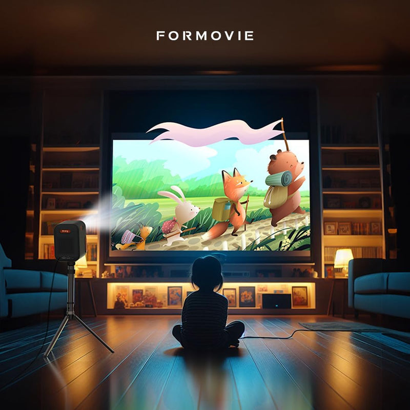 [Netflix Zertifiziert] Formovie Xming Episode One, Beamer Projektor mit WiFi Bluetooth, Netflix Goog