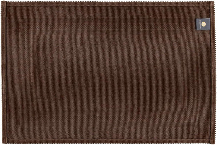 RHOMTUFT Badteppich Gala eckig 60 x 90 cm Farbe: Mocca Mocca - 406 60x90 cm, Mocca - 406 60x90 cm