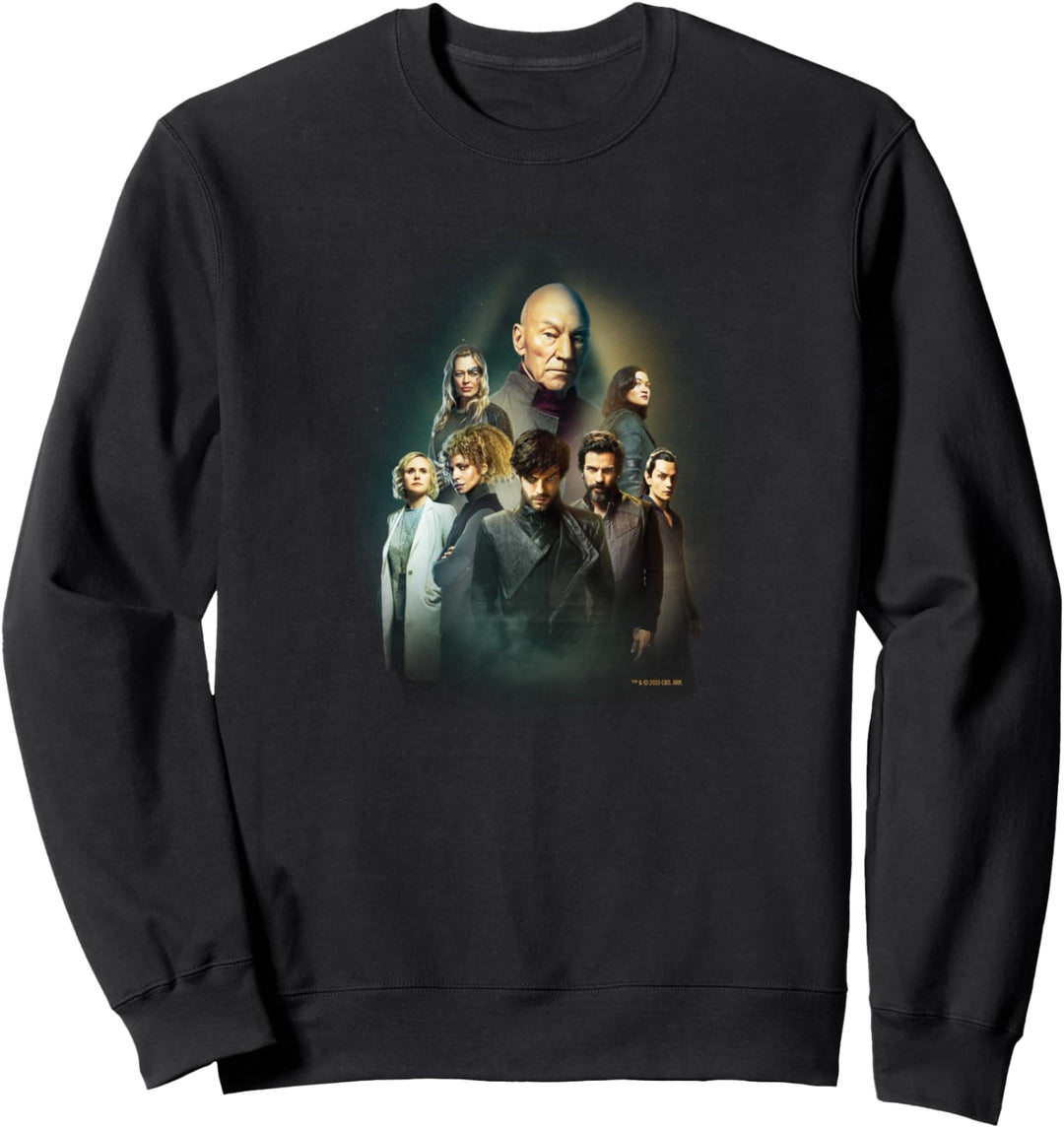Star Trek Picard Cast Collage Sweatshirt