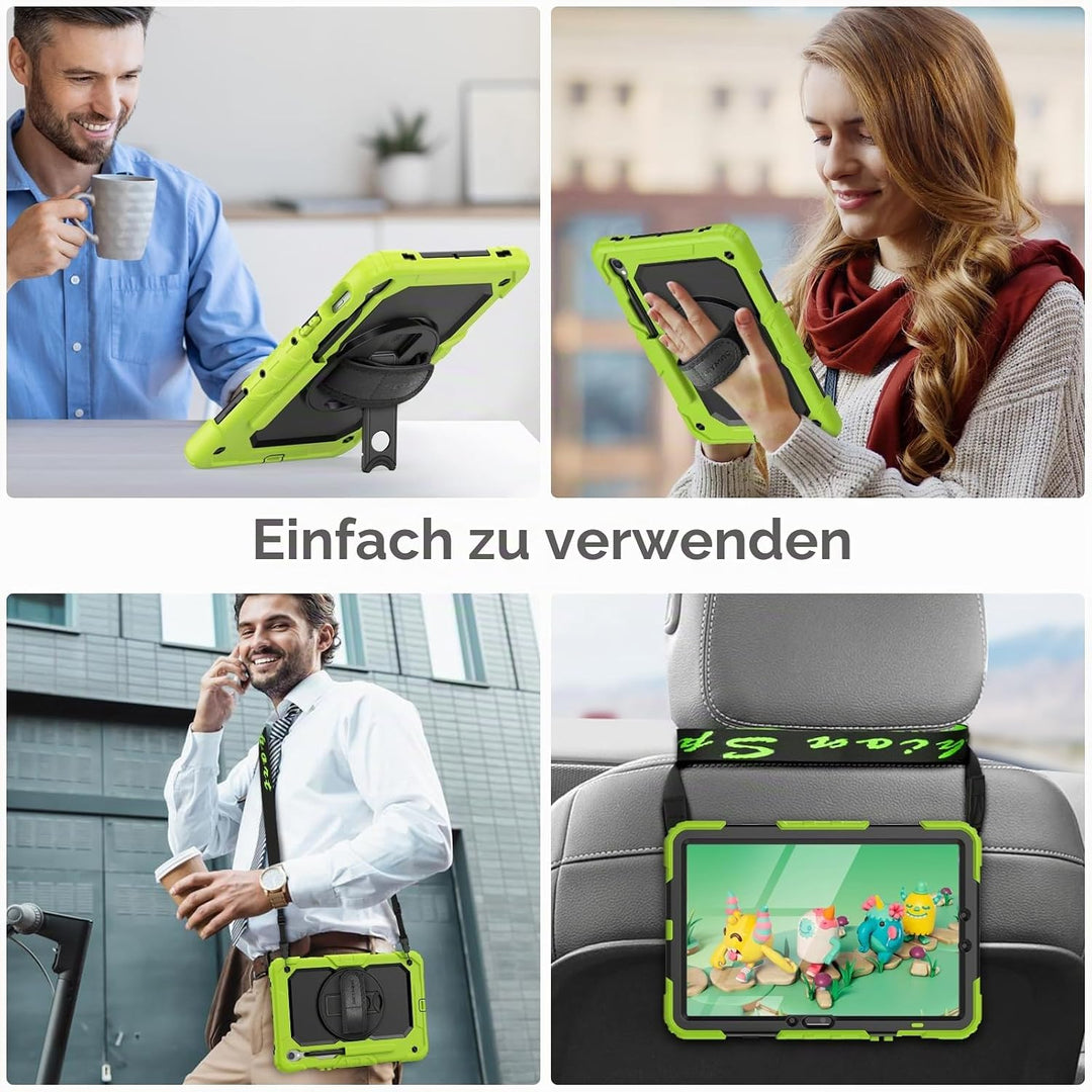 SEYMAC Hülle für Samsung Galaxy Tab S10 Lite / S10 FE / S9 FE 10,9 Zoll / S9 11 Zoll, Stossfeste Hül