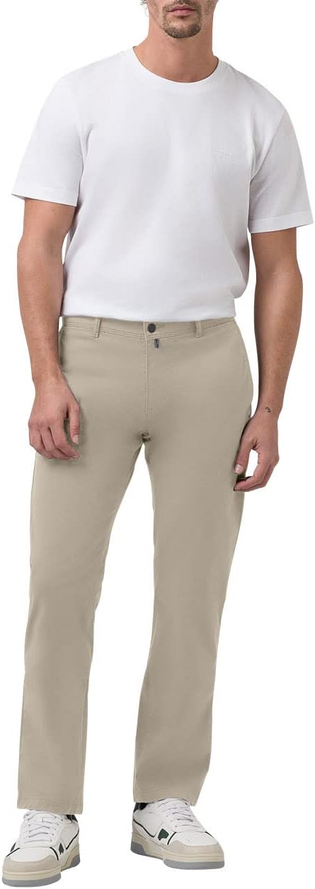 Pierre Cardin Herren Chino Antibes | Männer Hose | Slim Fit 30W / 30L Vintage Khaki 4017 1112, 30W /