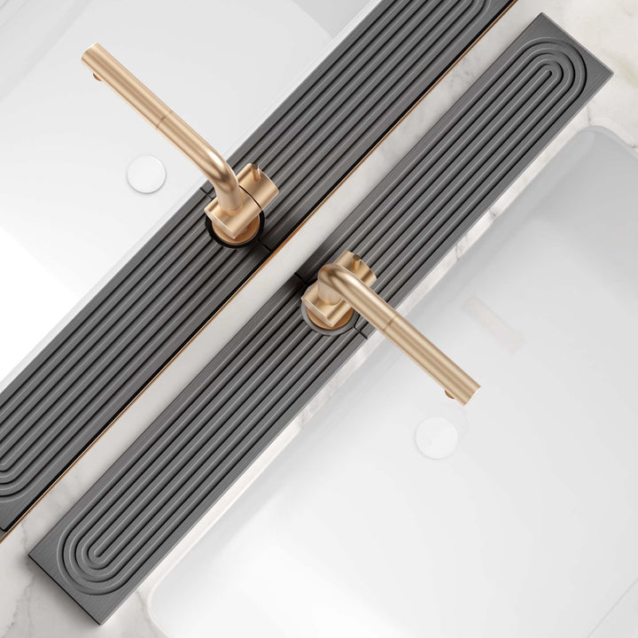Dreatim 76,2 cm Küchenarmatur, saugfähige Matte – Kieselgur-Spritzschutz für Waschbeckenarmatur, äst