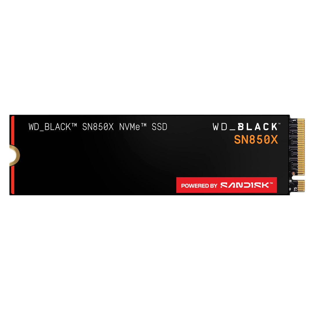 WD_BLACK SN850X NVMe SSD 4 TB interne SSD (Gaming Speicher, PCIe Gen4-Technologie, Lesen 7.300 MB/s,