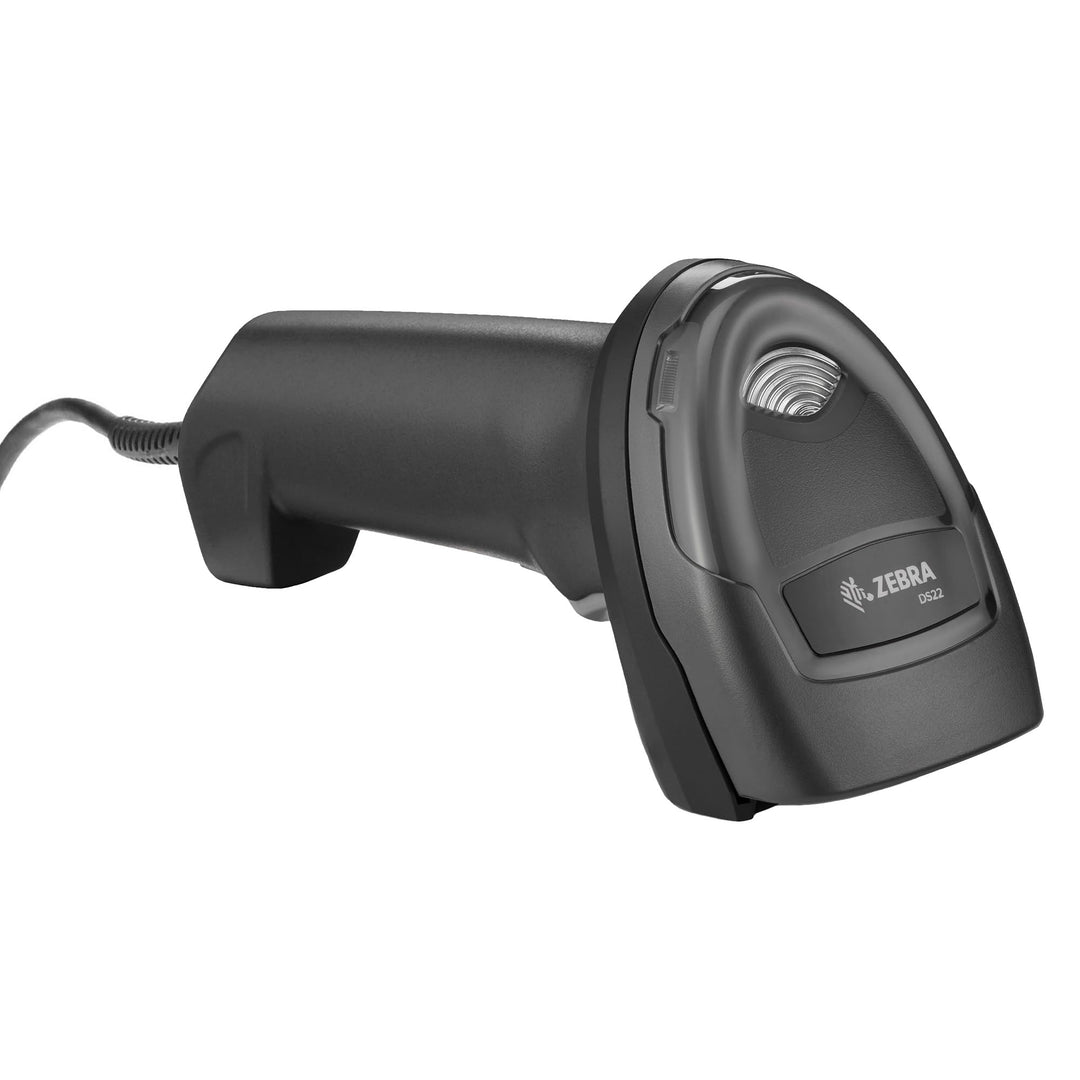 Zebra DS2208 Handscanner für 2D Code - USB, seriell (RS-232) - Anbindung: Kabel, Barcodescanner schw
