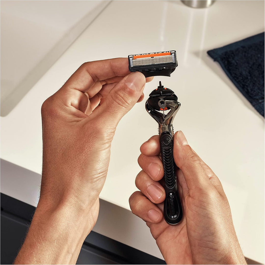 Gillette Alt, Fusion 5 ProGlide Rasierklingen mit Trimmerklinge für Präzision und Gleitbeschichtung,