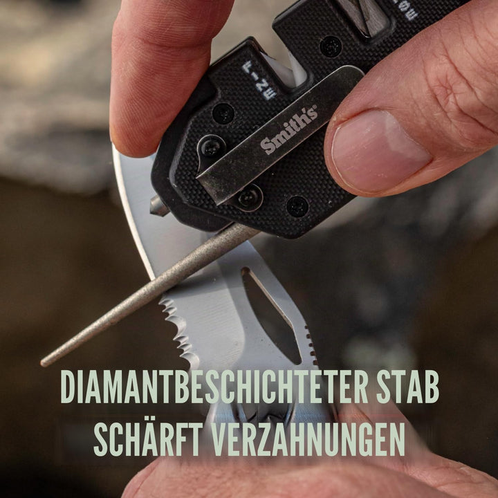 Smith's Sharpeners PP1 Tactical Sharpener Black PP1-Tactical (schwarz), PP1-Tactical (schwarz)