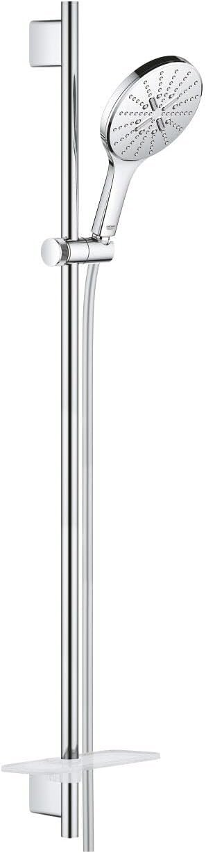 GROHE Rainshower 150 SmartActive | Brausestangenset 3 Strahlarten | Chrom | 26594000 Brausestangense