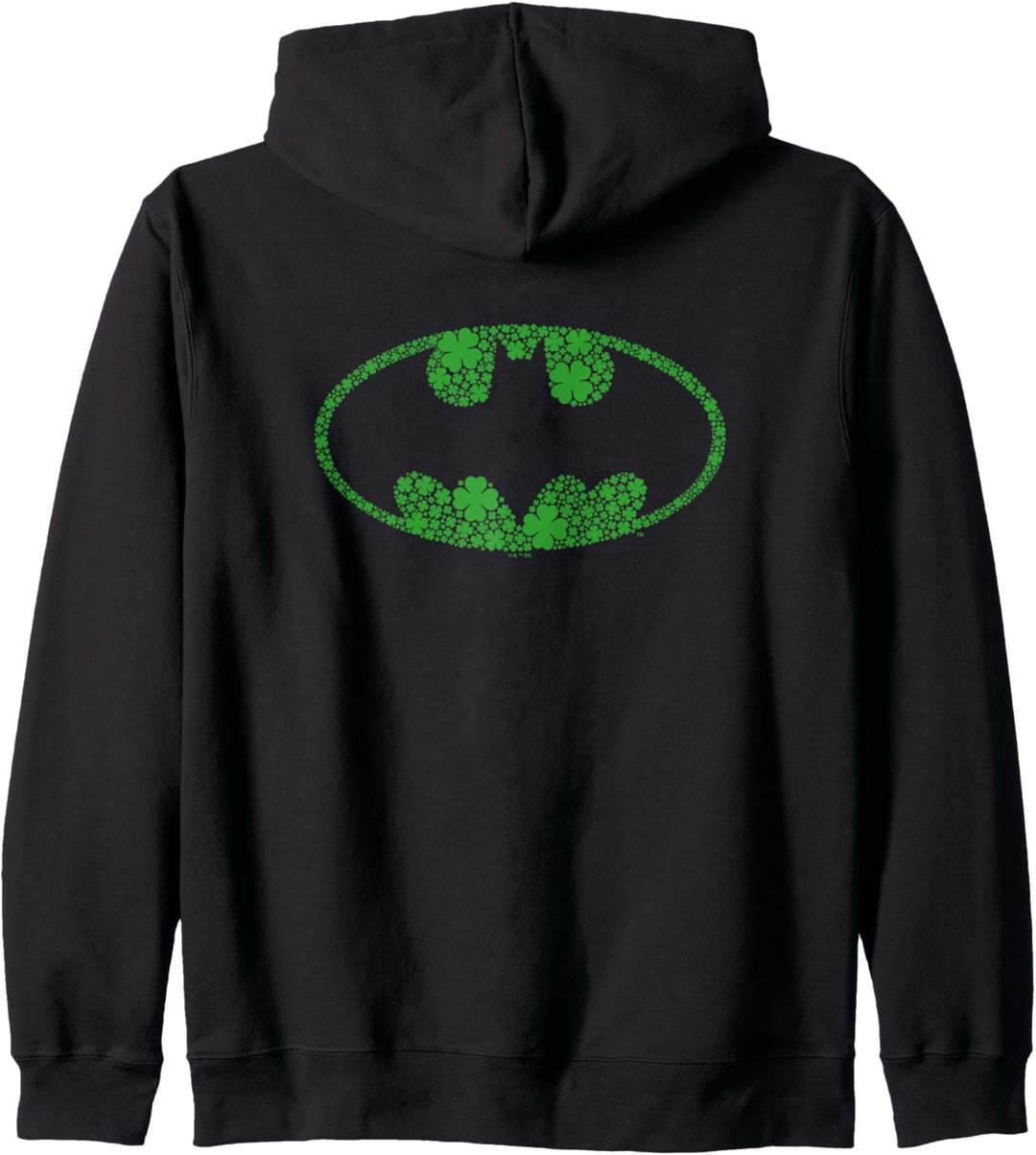 Batman St. Patrick's Day Shamrock Logo Kapuzenjacke