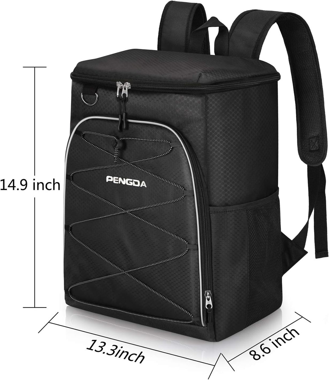 PENGDA 25L Kühlrucksack Kühltasche - 36 Dosen Gross Isoliertasche Wasserdichter Picknickrucksack für
