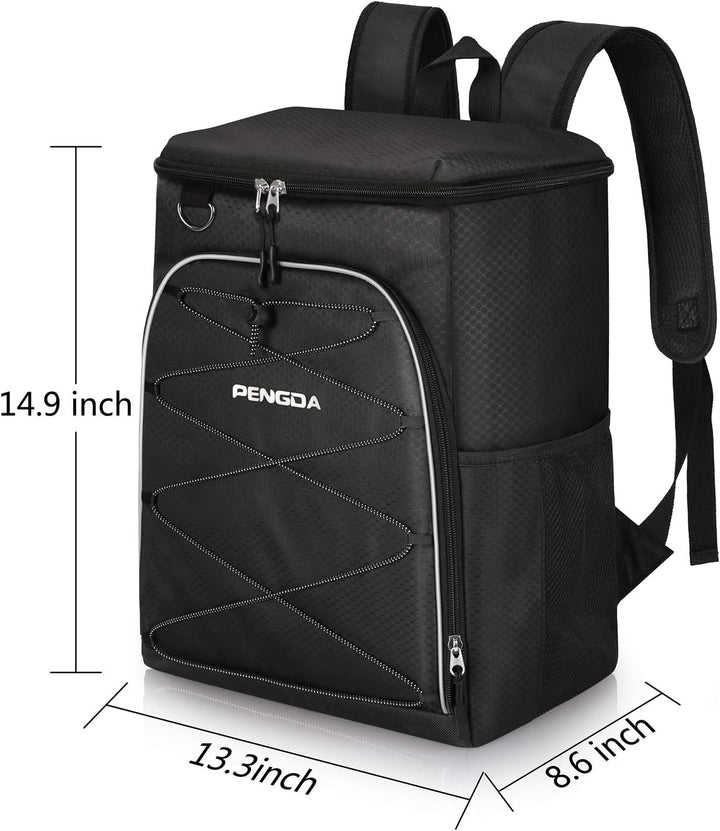 PENGDA 25L Kühlrucksack Kühltasche - 36 Dosen Gross Isoliertasche Wasserdichter Picknickrucksack für