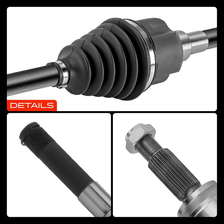 Frankberg Antriebswelle Vorne Links Kompatibel mit Mondeo III B5Y 2.0L 2001-2007 Mondeo III Stufenhe