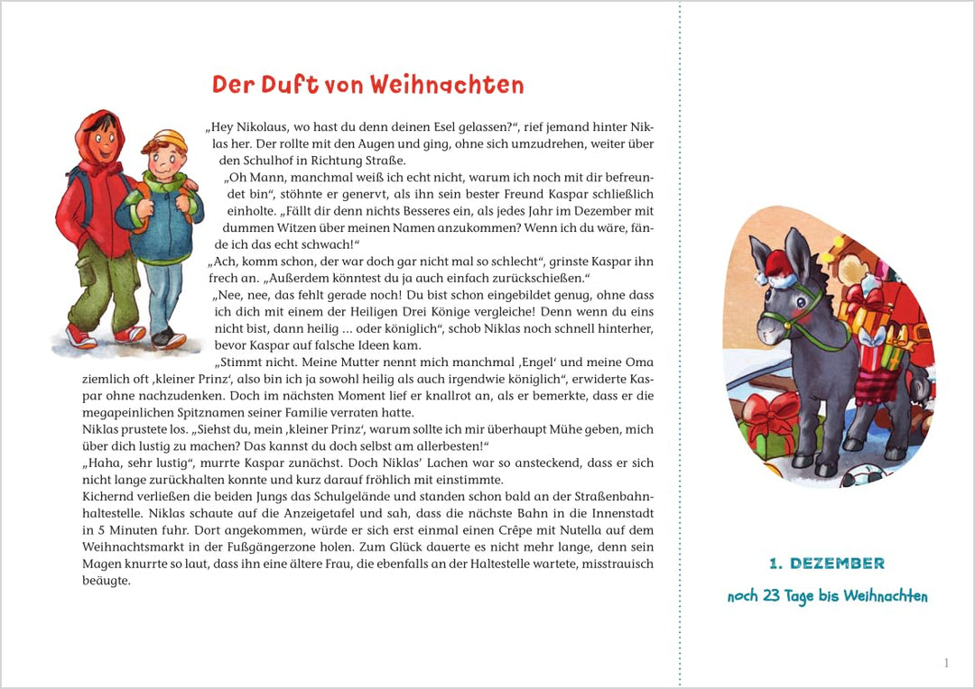 Advent, Advent, ein Gauner rennt: Ein Krimi-Adventskalender zum Vor- und Selberlesen (Adventskalende