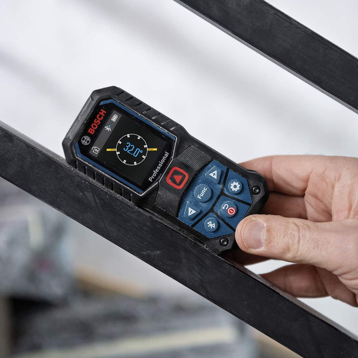 Bosch Professional Laser-Entfernungsmesser GLM 50-27 C (Reichweite: bis 50 m, robust, IP65, Bluetoot