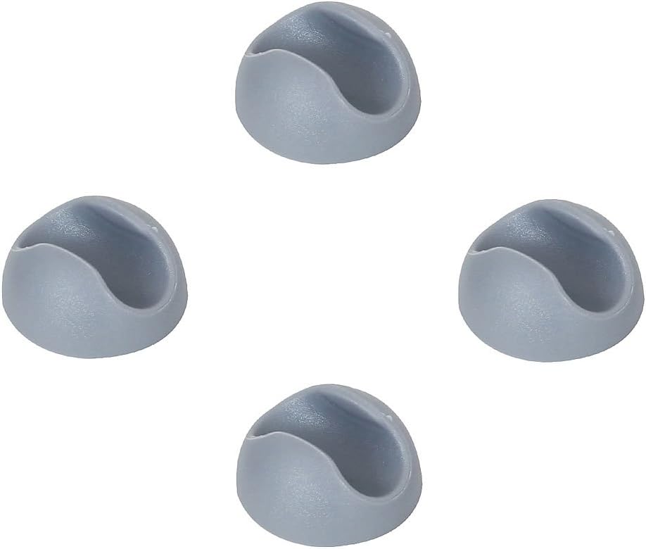 Melko 4 Stück Hairpin Legs Haarnadel Tischbeine aus 12 mm Stahl Tischfuss inkl. Bodenschoner, Höhe 4