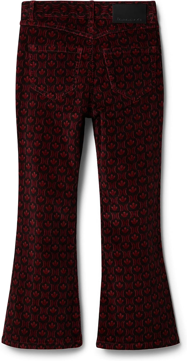 Desigual Mädchen Casual Pants 14 Jahre Rot, 14 Jahre Rot