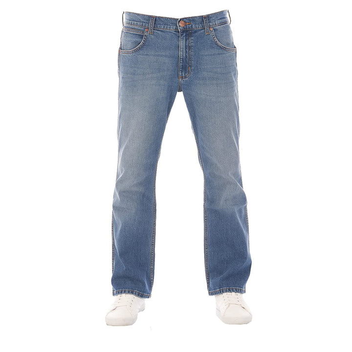 Wrangler Jeans Herren Stretch Bootcut Jacksville Jeanshose Hose Denim Schwarz Blau 30 31 32 33 34 36
